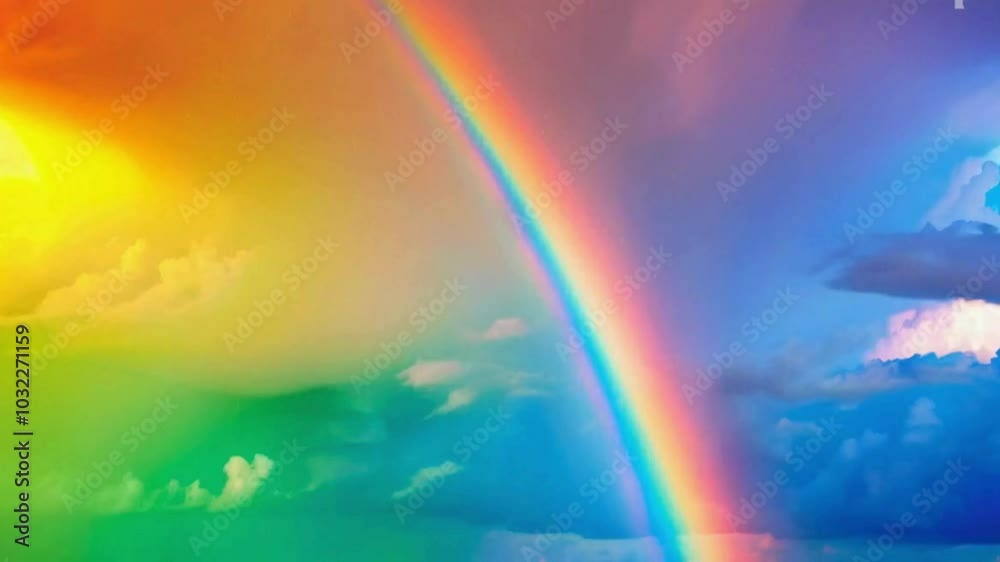 rainbow in the sky rainbow in the sky