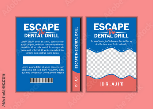 non fiction book cover design template vector paperback horror ebook  createspace 