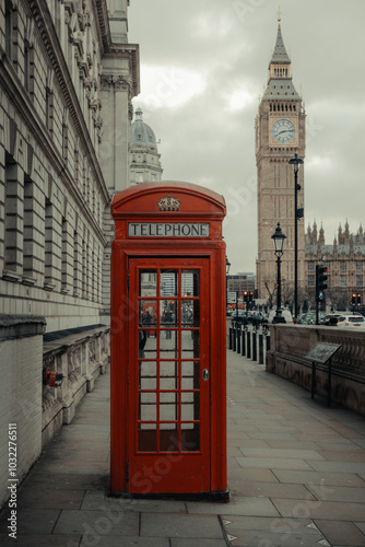 Cabina de telefono londres