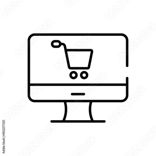E commerce vector icon
