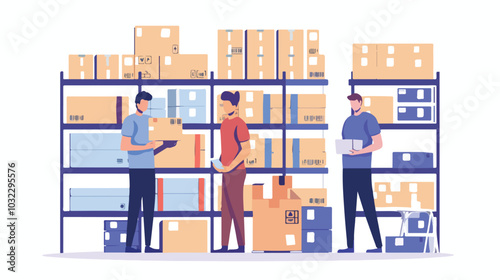 Efficient Warehouse Management System for Inventory Control Concept