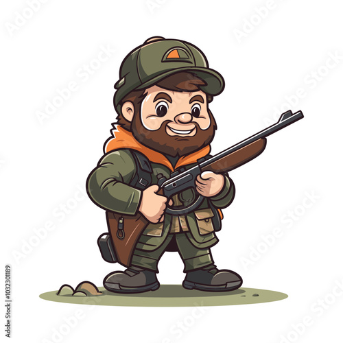 soldier with a rifle