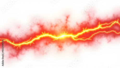 red and yellow wave