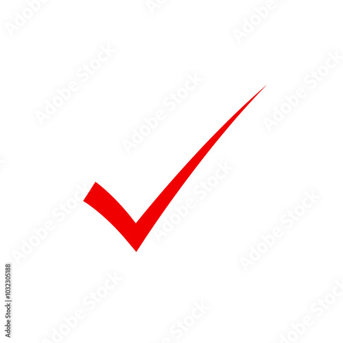 Isolated Red Check Mark Icon Free Download Isolated Red Check Mark Icon - GFXLoad