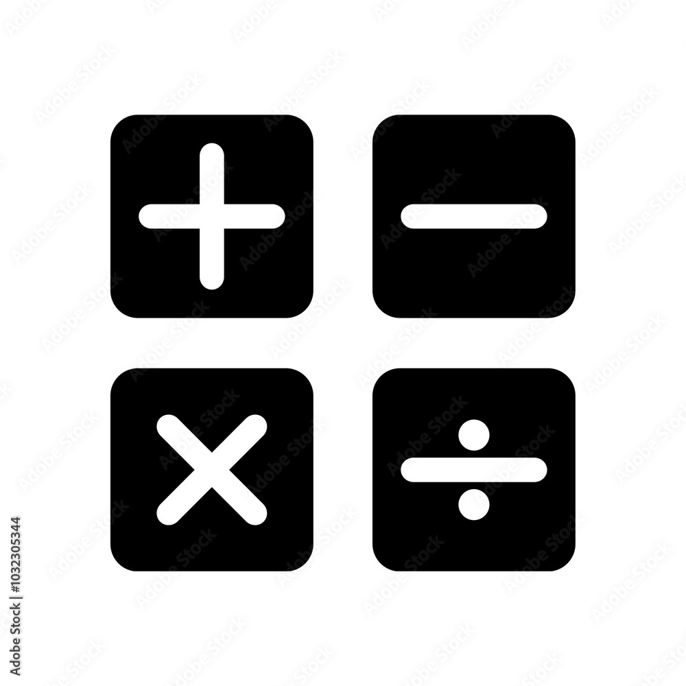 Black plus and minus sign set PNG Black plus and minus sign set PNG