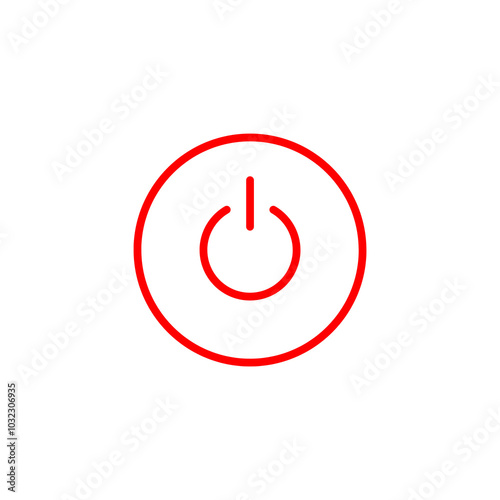 Red Login Logout Flat Icon PNG