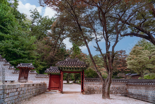 창덕궁 후원- 애련지의 의두합일원 - 종로구, 서울, 대한민국