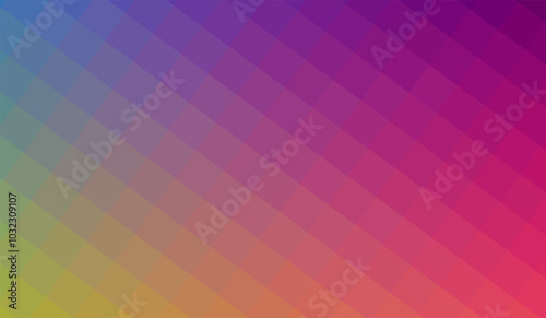 Gradient Spectrum Texture with Pixelated Grid. Multicolor gradient background for branding, calendar, postcard, screensaver, poster, cover. EPS 10. Vector illustration