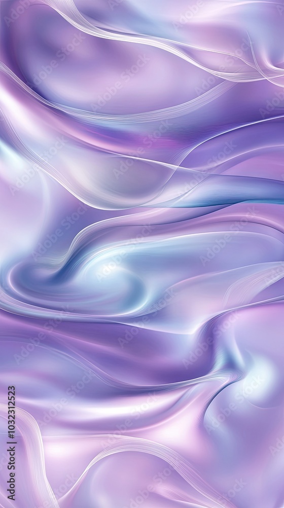 Ethereal abstract waves in soft pastel hues Ethereal abstract waves in soft pastel hues