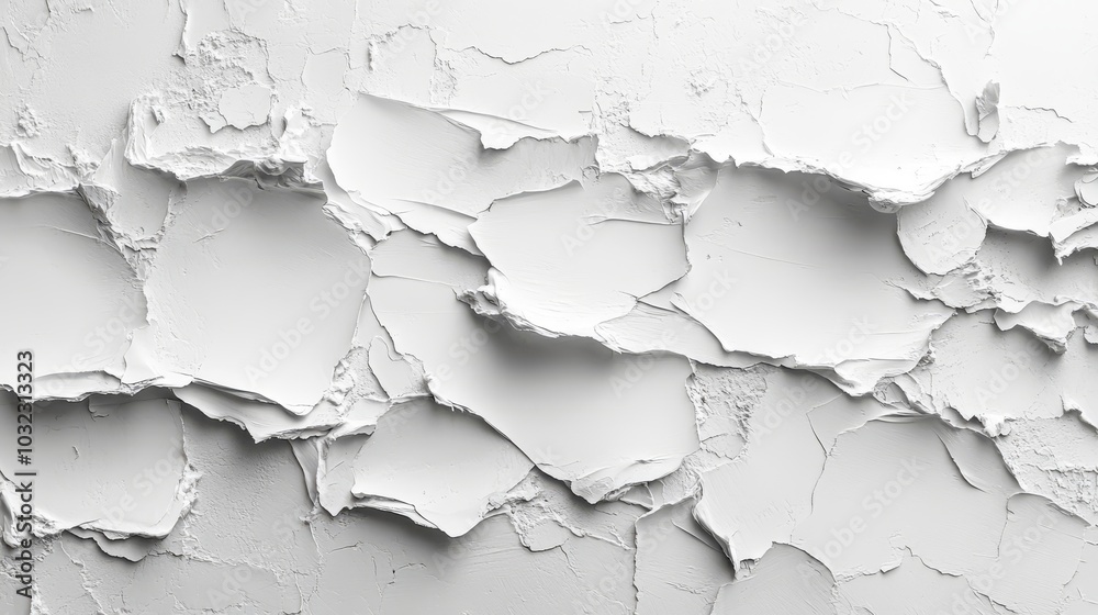 Obraz premium An urban abstract background with copy space. Gray wall stucco texture banner.