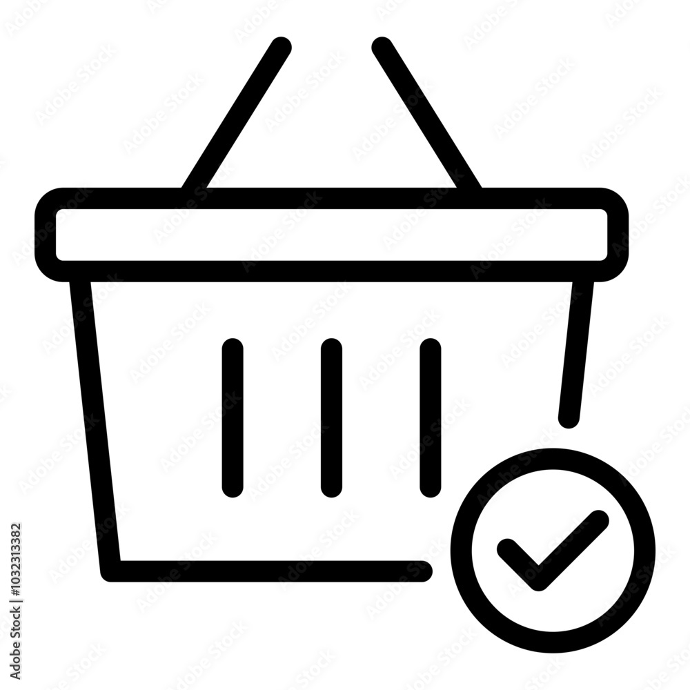 Checkout icon. Vector line icon Checkout icon. Vector line icon