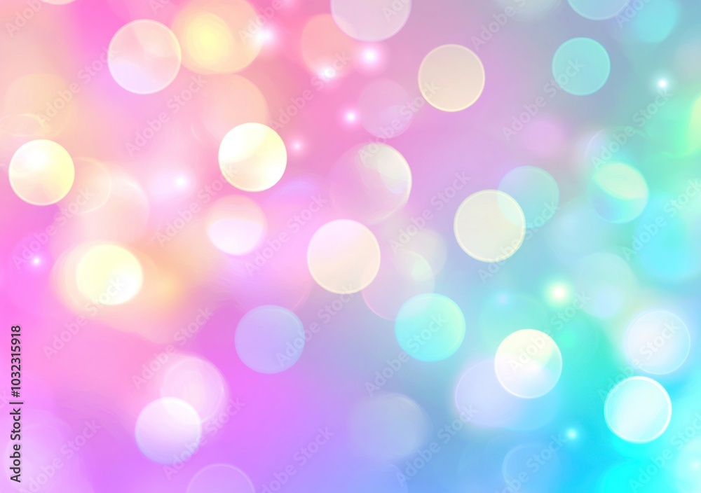 Colorful gradient bokeh with sparkling light effects and glitter particles Generative AI Colorful gradient bokeh with sparkling light effects and glitter particles Generative AI