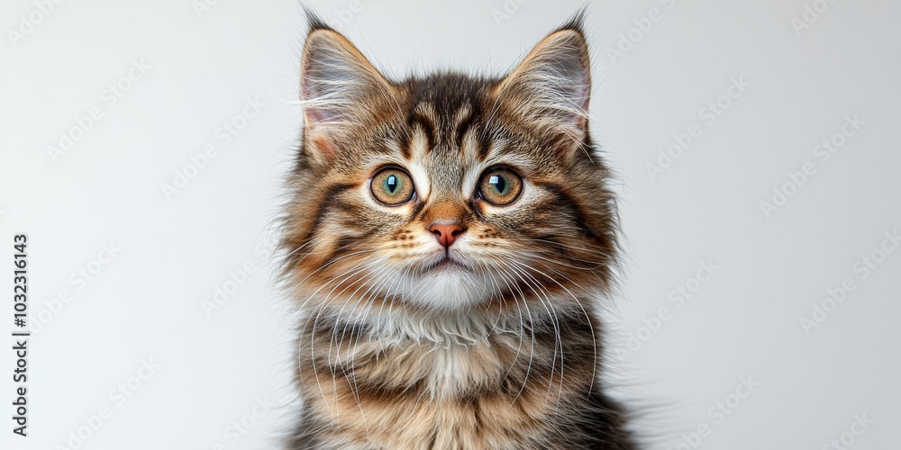 Obraz premium Beautiful funny Kitten