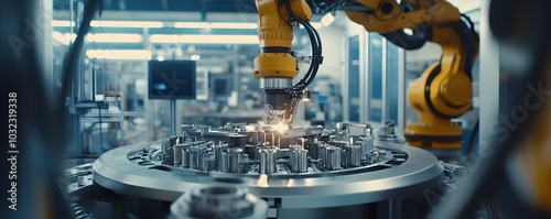 Precision robotic arms asse...