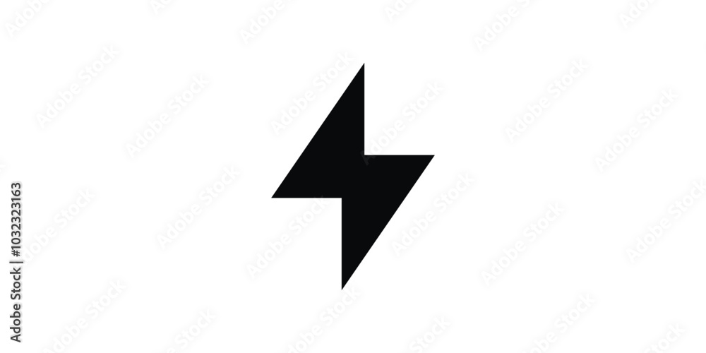 Lightning, electric power vector icon design. Energy and thunder electricity icons Lightning, electric power vector icon design. Energy and thunder electricity icons