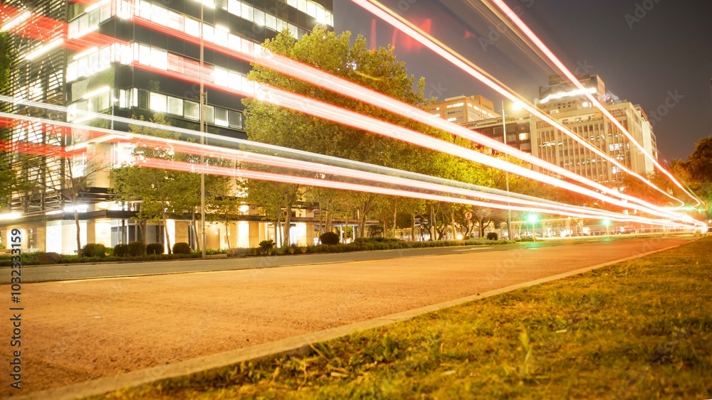 Fototapeta premium traffic in the city