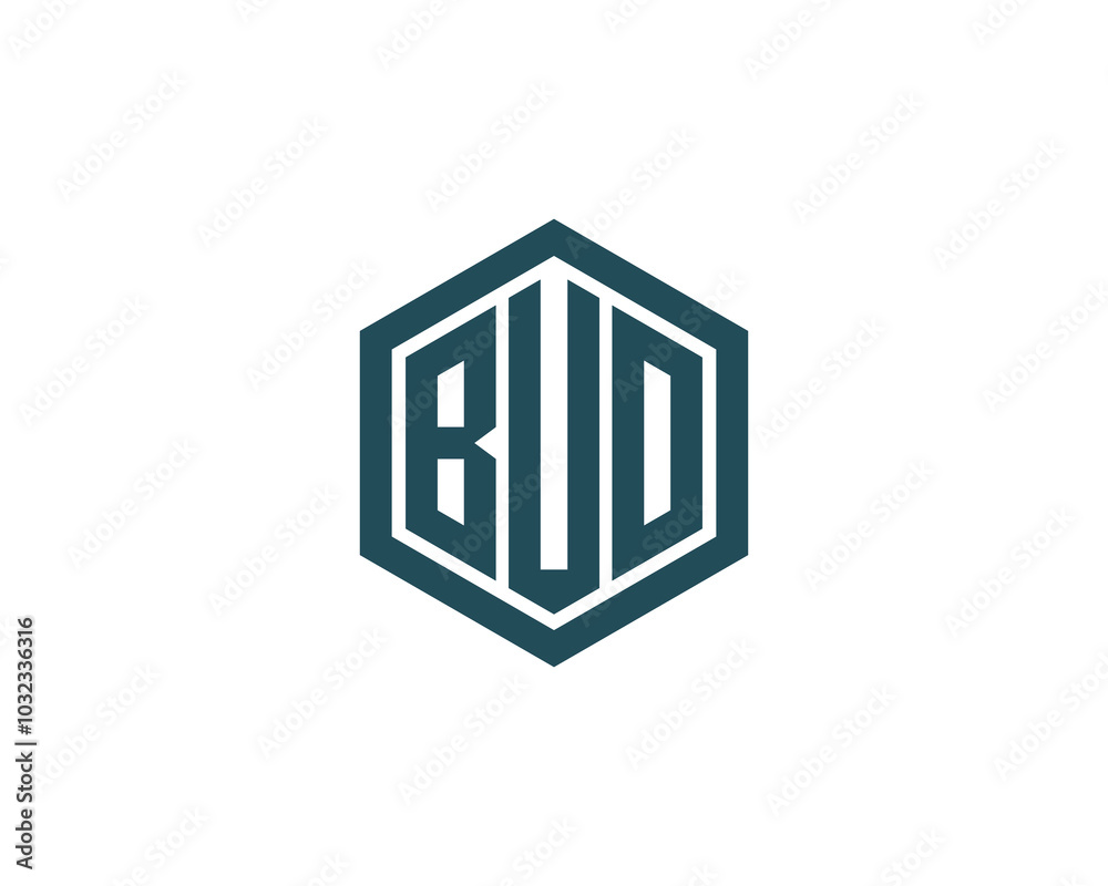 BUO logo design vector template. BUO BUO logo design vector template. BUO