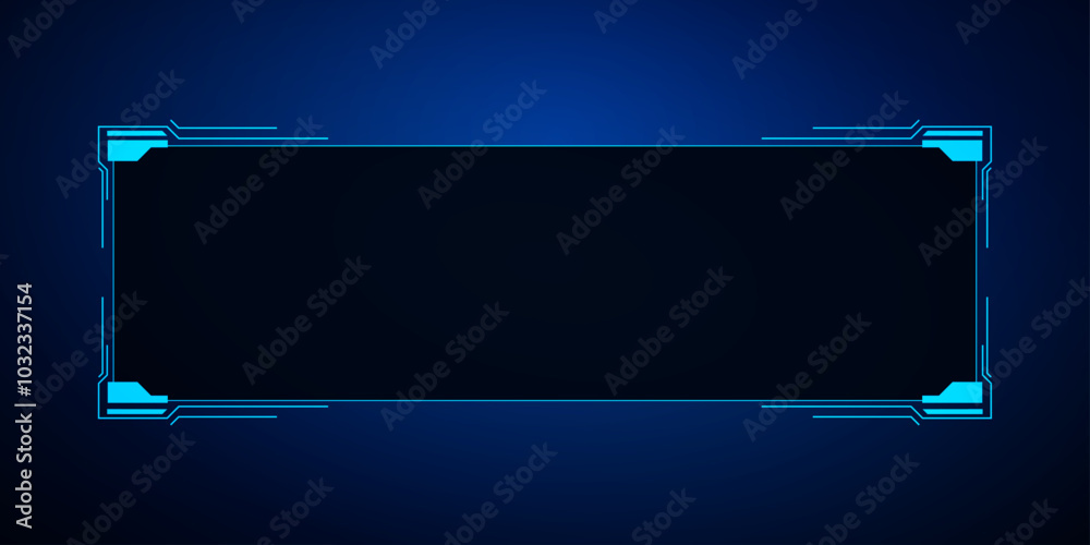Sci fi futuristic user interface, HUD template frame design, Technology abstract background
Sci fi futuristic user interface, HUD template frame design, Technology abstract background