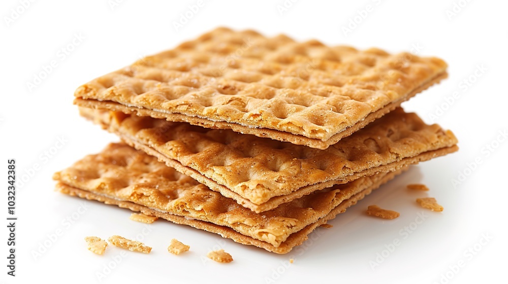 A Snack on White Background - a delicious and inviting visual. The snack placed on a pure white backdrop creates an appealing and mouthwatering scene. A Snack on White Background - a delicious and inviting visual. The snack placed on a pure white backdrop creates an appealing and mouthwatering scene.