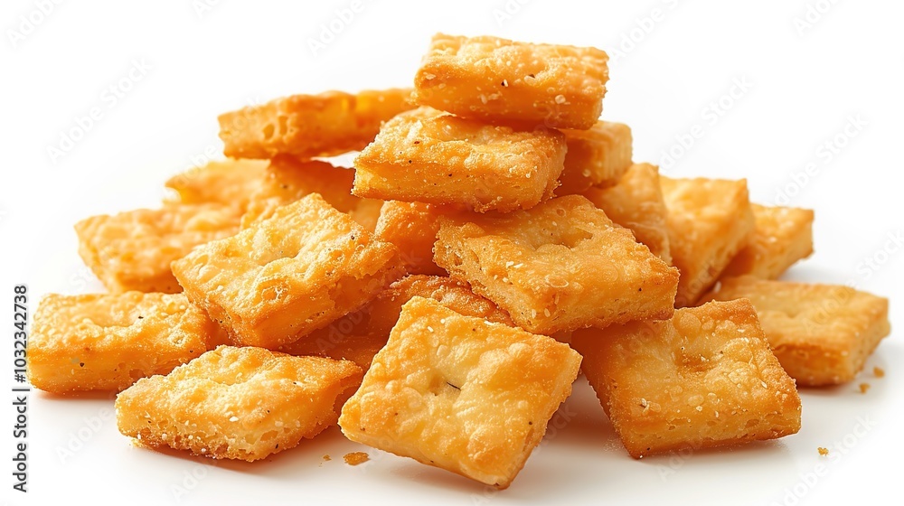 A Snack on White Background - a delicious and inviting visual. The snack placed on a pure white backdrop creates an appealing and mouthwatering scene. A Snack on White Background - a delicious and inviting visual. The snack placed on a pure white backdrop creates an appealing and mouthwatering scene.