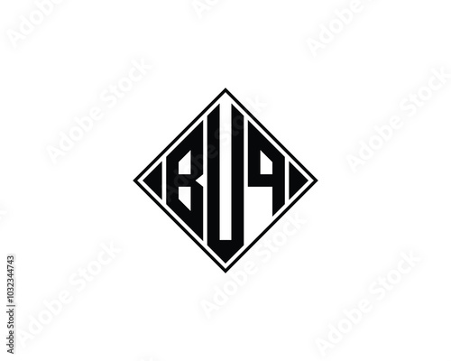 Free Download BUQ logo design vector template. BUQ - GFXLoad
