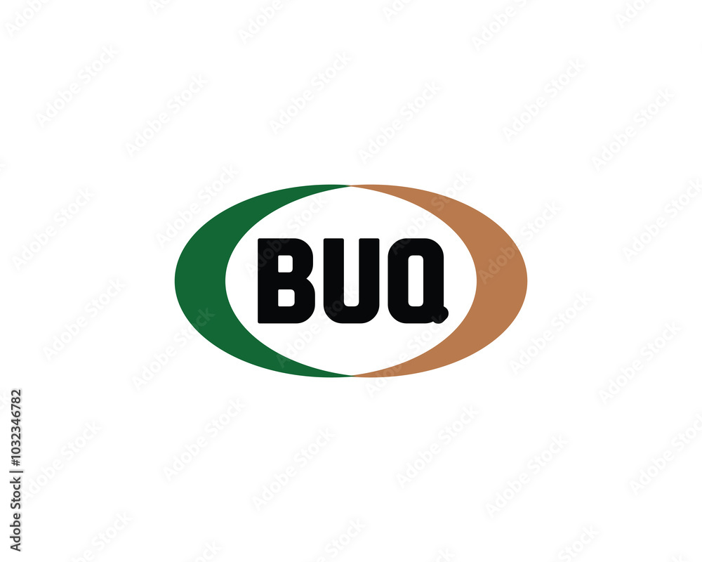 BUQ logo design vector template. BUQ BUQ logo design vector template. BUQ