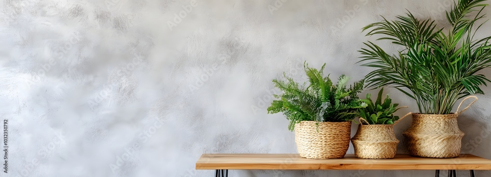 58. A stylish home entryway with minimal decor, perfect for displaying a product 58. A stylish home entryway with minimal decor, perfect for displaying a product