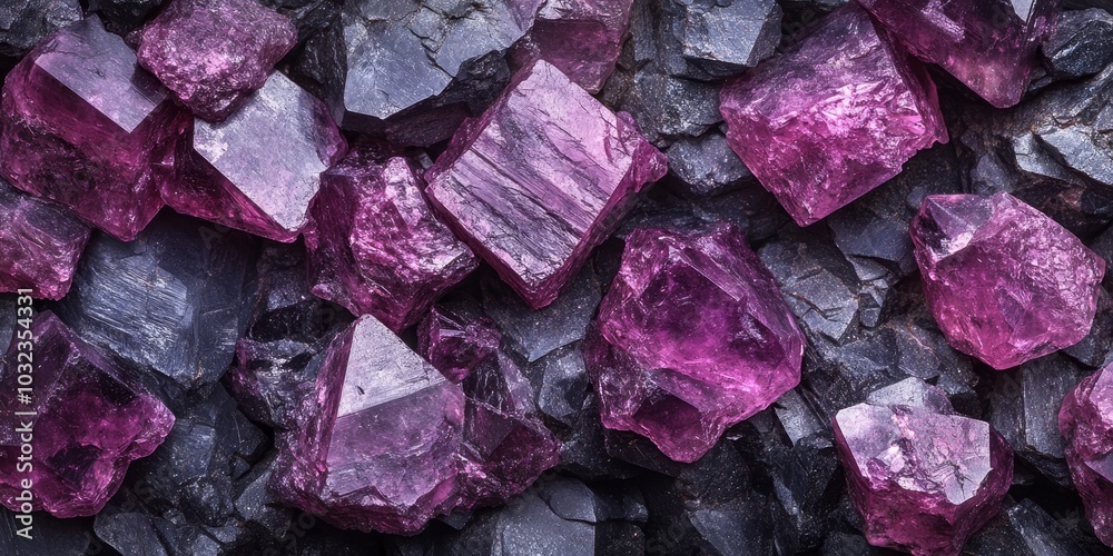 Fototapeta premium Spinel texture background for banner, poster design, Generative AI