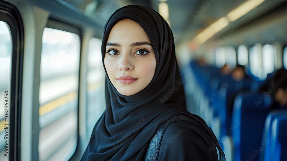 Porträt einer selbstbewussten muslimischer Frau Porträt einer selbstbewussten muslimischer Frau