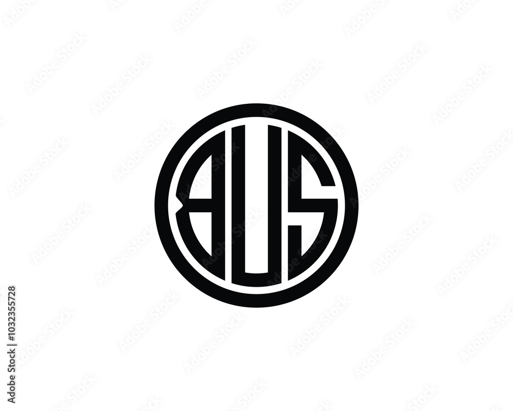 BUS logo design vector template. BUS BUS logo design vector template. BUS