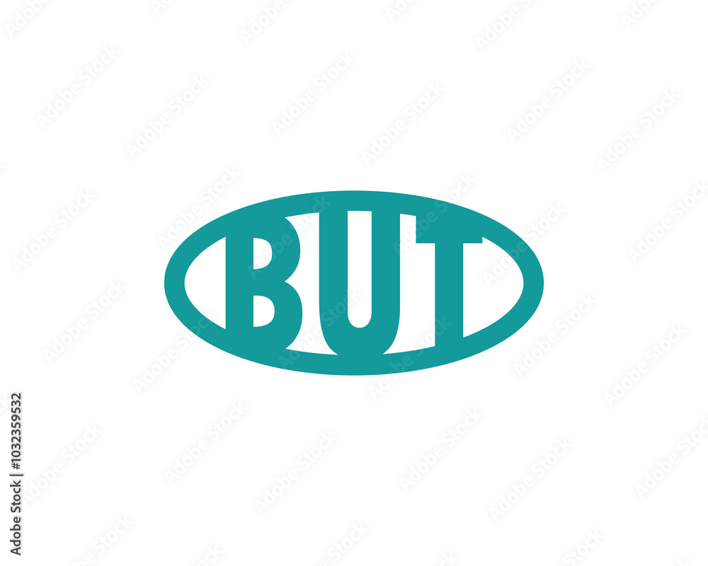 BUT logo design vector template. BUT