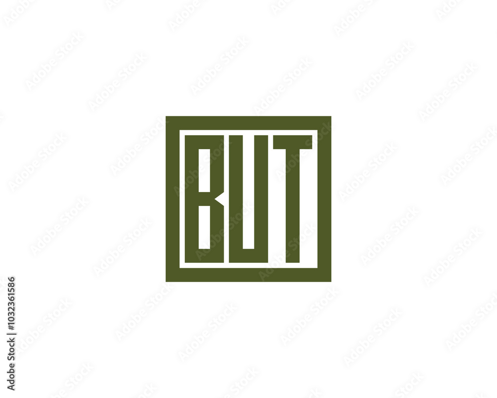 BUT logo design vector template. BUT BUT logo design vector template. BUT