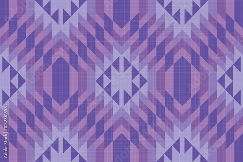 Navajo tribal vector seamless pattern. Native American ornament. Ethnic South Western decor style. Boho geometric ornament.