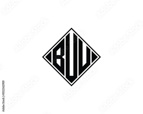 Free Download BUU Logo design vector template. BUU - GFXLoad