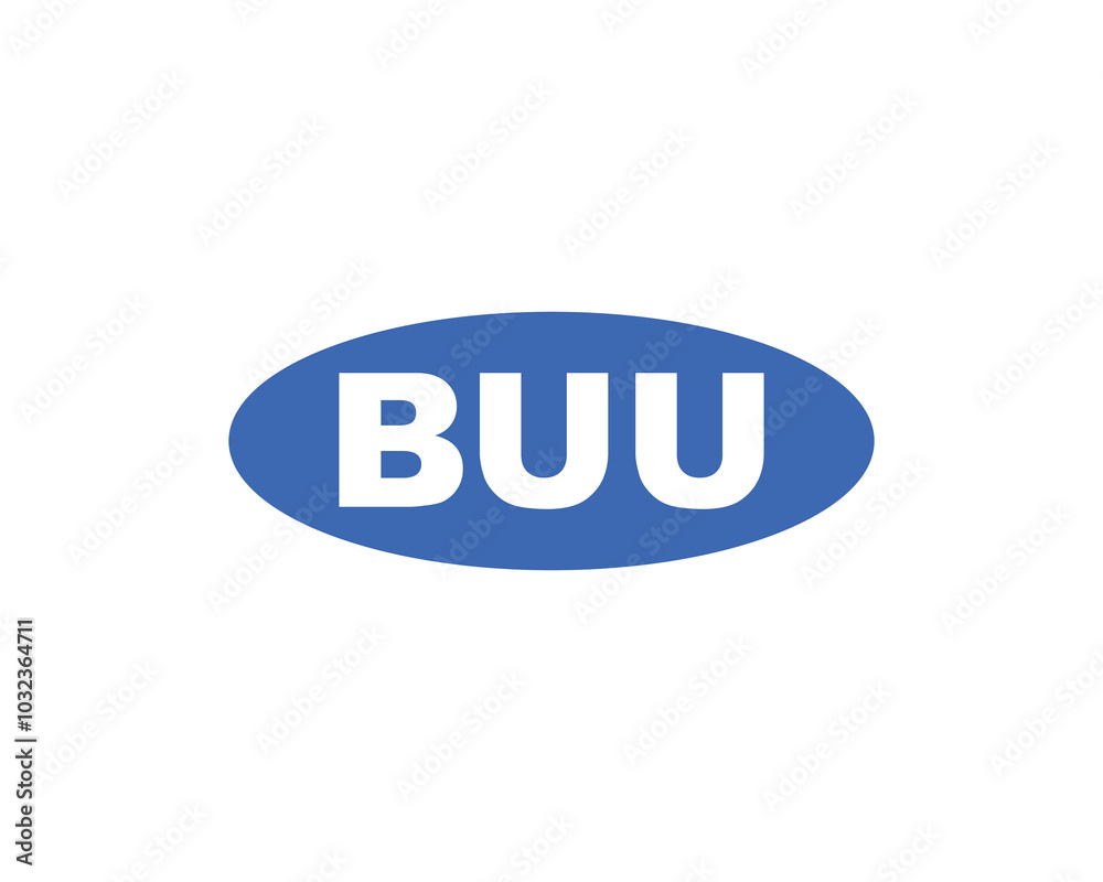 BUU Logo design vector template. BUU BUU Logo design vector template. BUU