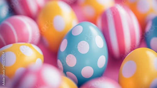 Colourful Easter Eggs