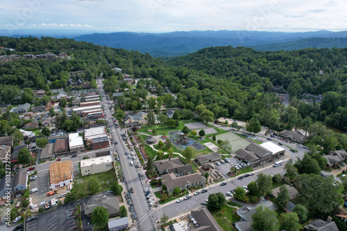 Summertime in Blowing Rock, NC prior to hurricane Helene