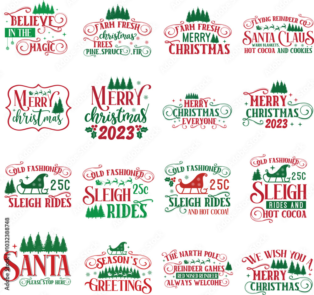 Merry Christmas SVG , Funny Christmas Bundle Merry Christmas SVG , Funny Christmas Bundle