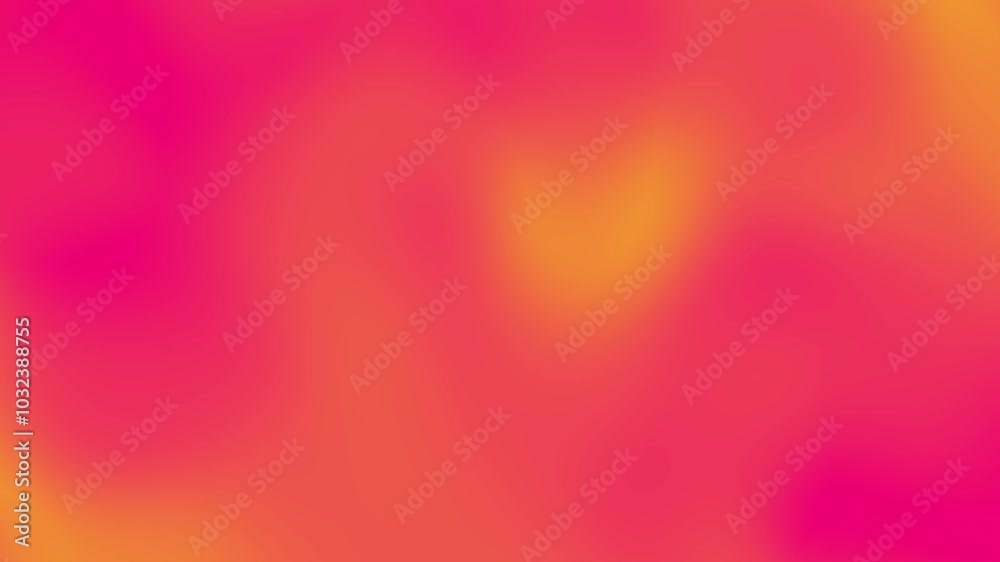 Abstract blurry red and yellow fluid motion video background