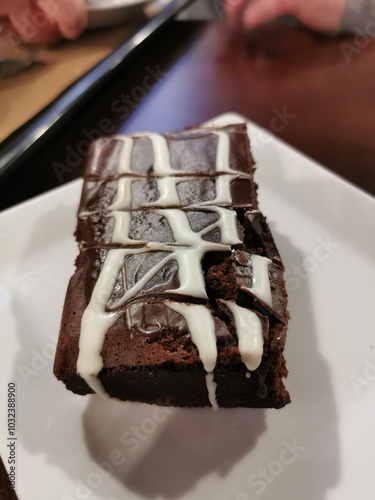 pastel de chocolate