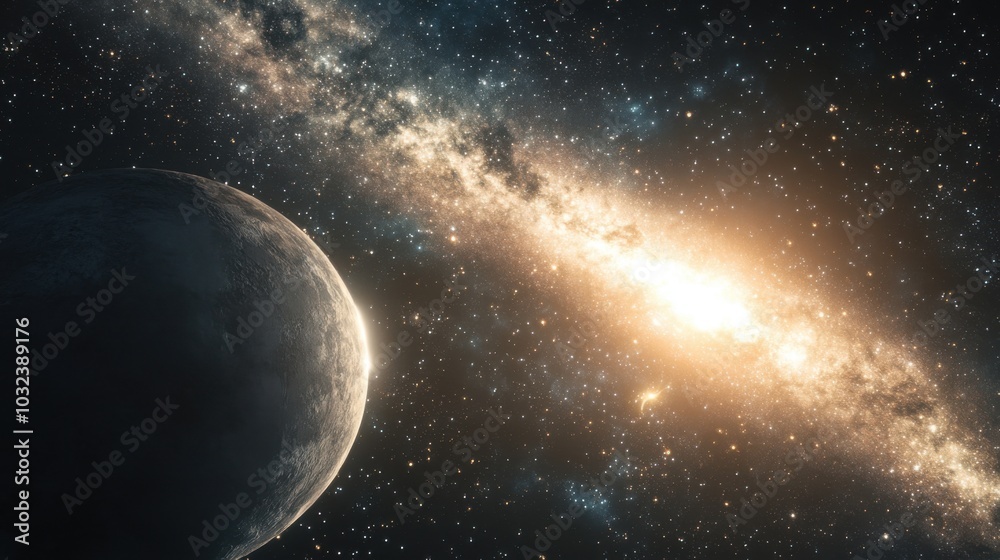 Fototapeta premium Space exploration continues to ignite our curiosity, pushing us to explore the vast