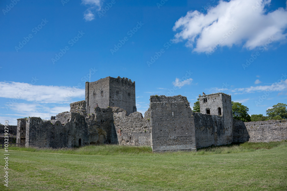 originally built in the late 3rd century Portchester Castle Hampshire England is the most impressive and best preserved of the Saxon shore forts originally built in the late 3rd century Portchester Castle Hampshire England is the most impressive and best preserved of the Saxon shore forts