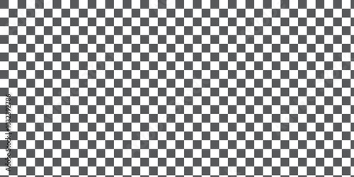 Transparent grid seamless pattern background. Black and white checkboard background for website, background, chessboard, gameplay, business
