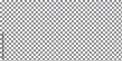 Transparent grid seamless pattern background. Black and white checkboard background for website, background, chessboard, gameplay, business