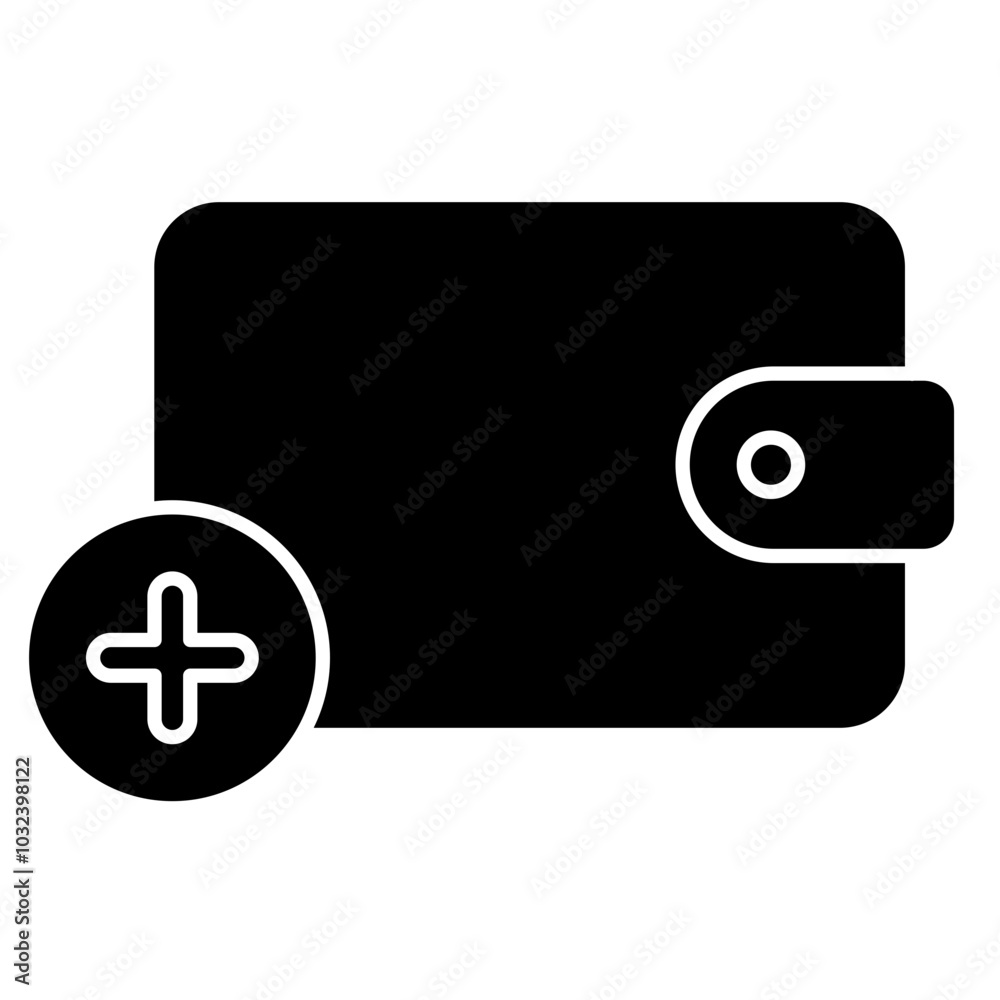 Top Up balance Icon, Money Transfer Top Up balance Icon, Money Transfer