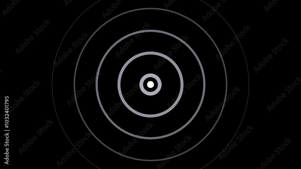 Radio waves animation Radio waves animation