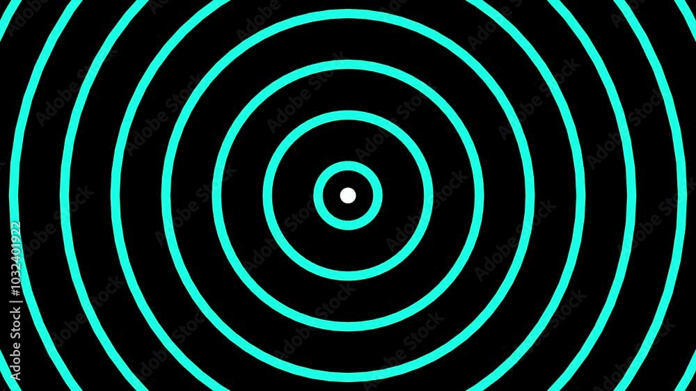Radio waves animation Radio waves animation