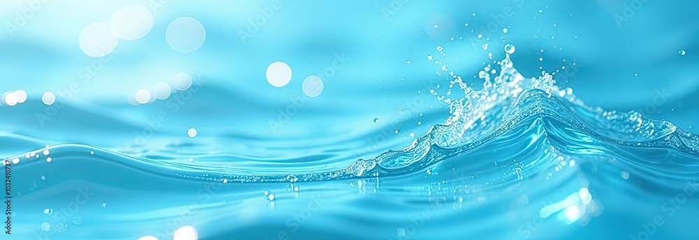 Transparent blue clear water surface texture with ripples, splashes and bubbles. Abstract summer banner background Water waves in sunlight with copy space Cosmetic moisturizer micellar toner emulsion Transparent blue clear water surface texture with ripples, splashes and bubbles. Abstract summer banner background Water waves in sunlight with copy space Cosmetic moisturizer micellar toner emulsion