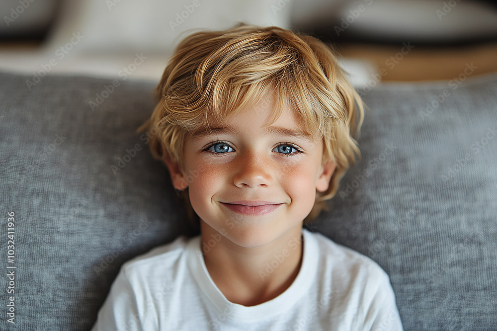 portrait of an white little boy with a smile portrait of an white little boy with a smile