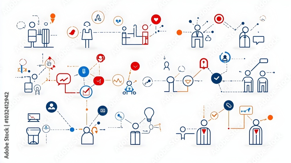 Minimal Thin Line Icons Highlighting People Connections Community and Team for Professional and Casual Themes Graphic Concept for Business Office and Social Networking Minimal Thin Line Icons Highlighting People Connections Community and Team for Professional and Casual Themes Graphic Concept for Business Office and Social Networking